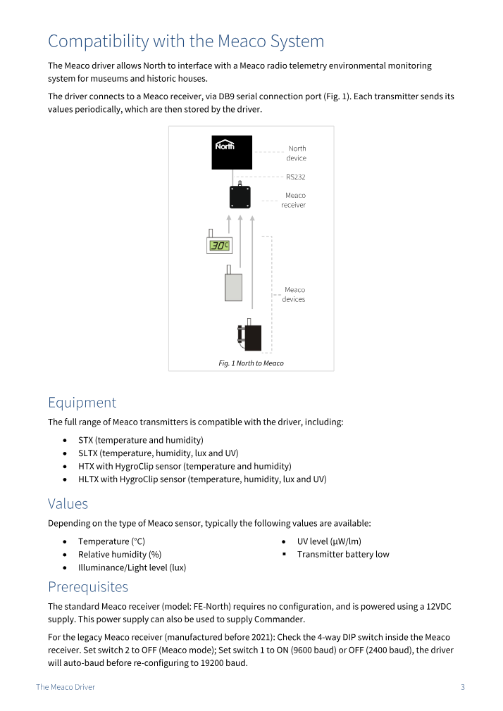Preview thumbnail of page 3 of the Meaco Driver Manual PDF document.